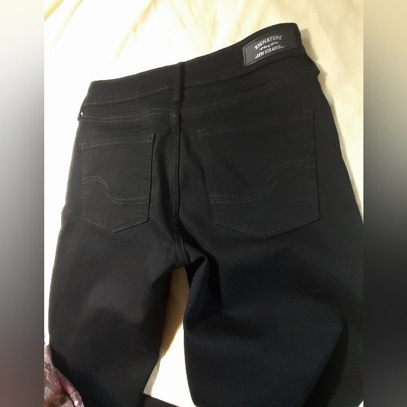 NNT LEVI's Signature Jet Black Skinny size 4 - 27/30 - Picture 9 of 13